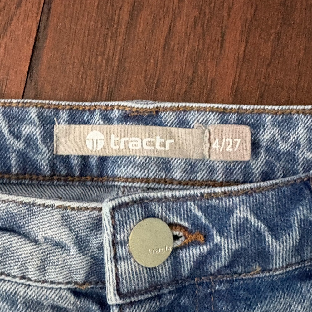 Tractr Light Blue Flare Jeans - Picture 3 of 4